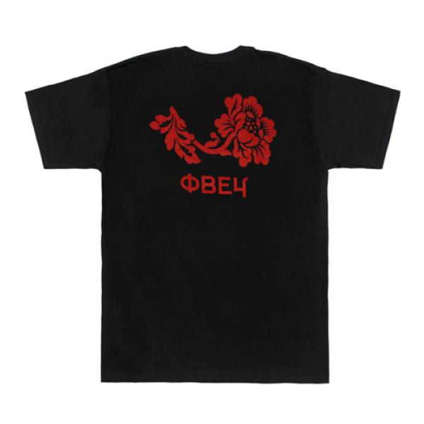 (163081367)OBEY FLOWER TEE-BLK